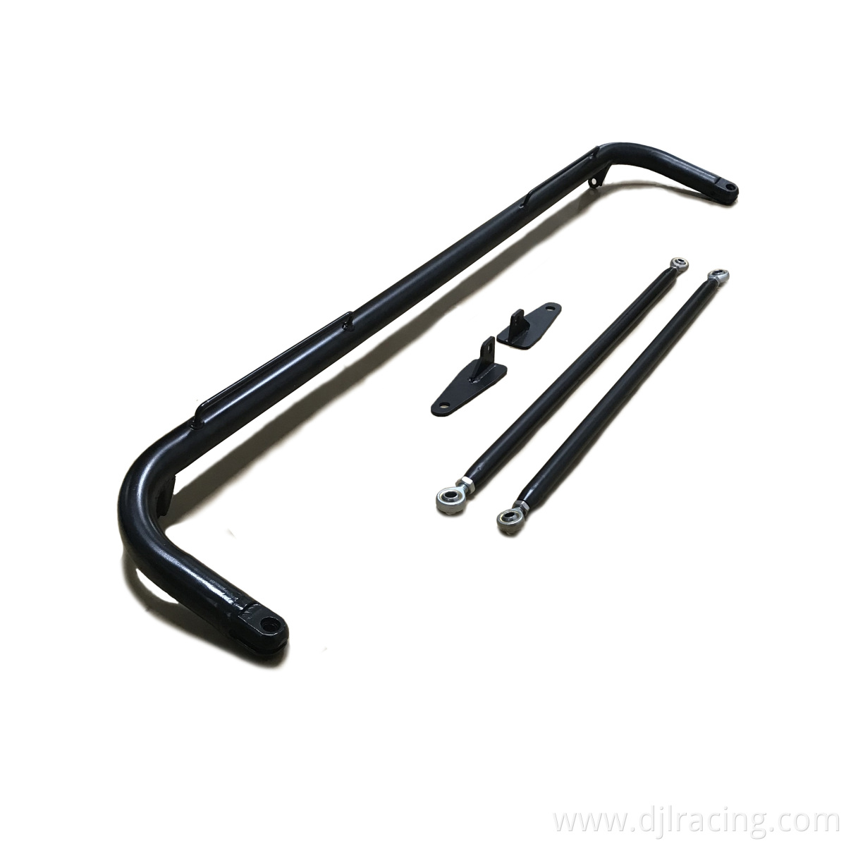 47" Coated Stainless Steel Racing Safety Seat Belt Across Rod Matte Black Harness Bar